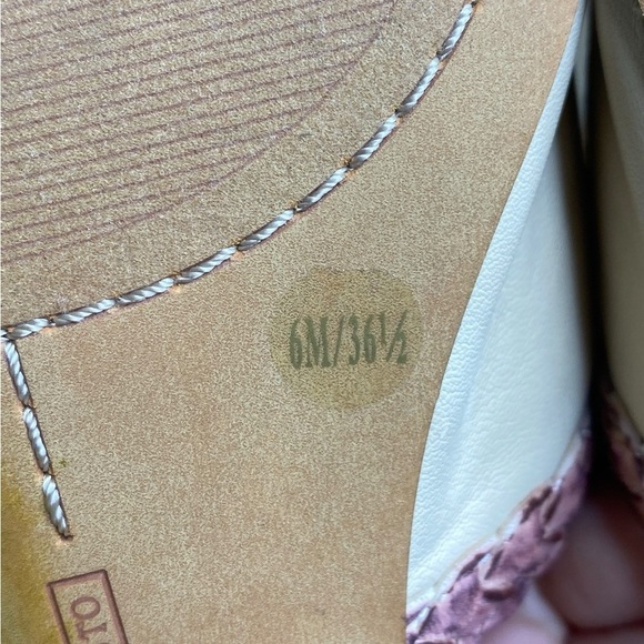 Vince Camuto Pandie Woven Leather Slide Mules Women's Size 6 - Picture 11 of 12